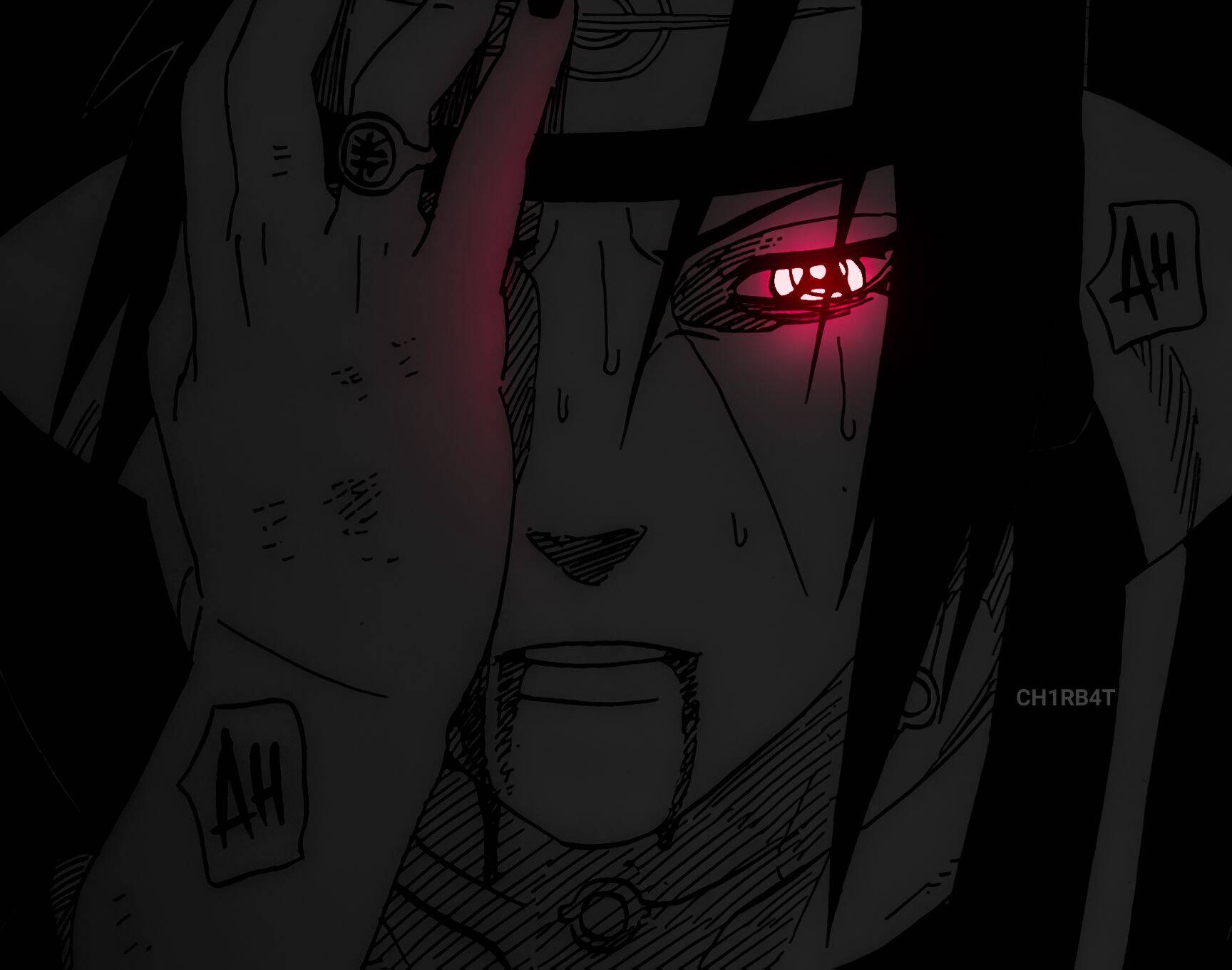 Itachi Uchiha pfp Profile Picture Red Sharingan Eyes