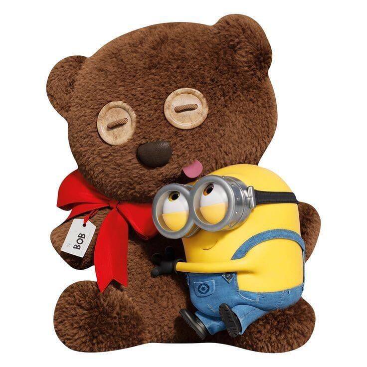 Minion pfp Profile Picture Bob with Teddy Bear