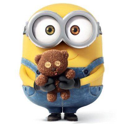 Minion pfp Profile Picture Bob with Teddy Bear