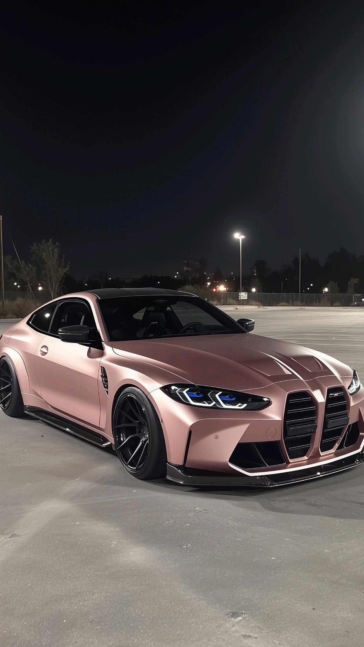 Car pfp Profile Picture BMW M4 Pink Custom Sport Car