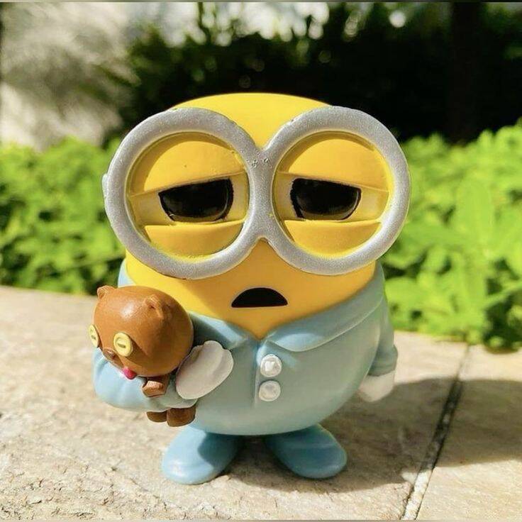 Minion pfp Profile Picture Bob Holding Teddy Bear