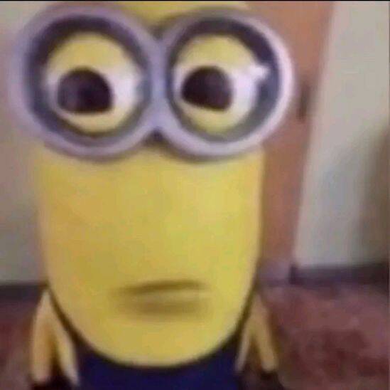 Minion pfp Profile Picture with Funny Expression