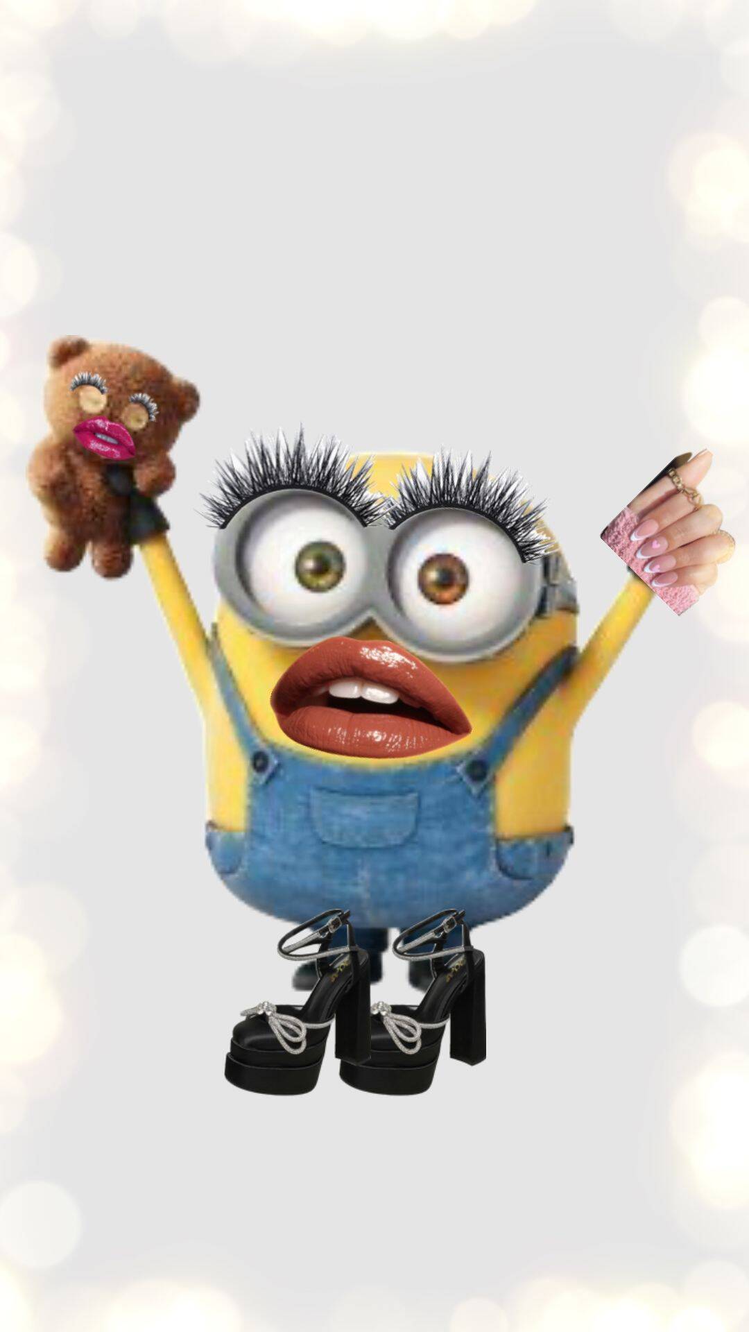 Minion pfp Profile Picture Stylish Minion with Teddy Bear