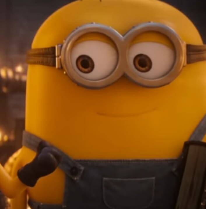 Minion pfp Profile Picture Happy Minion with Glasses