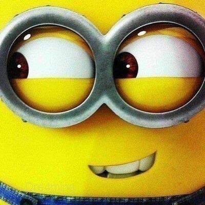 Cheeky Minion PFP Profile Picture with Mischievous Smile
