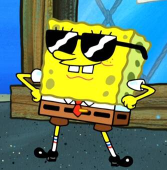 Spongebob pfp Profile Picture Cool Sunglasses Pose