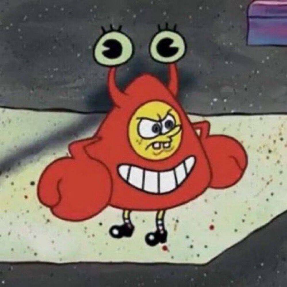 Spongebob pfp Profile Picture Funny Angry Face