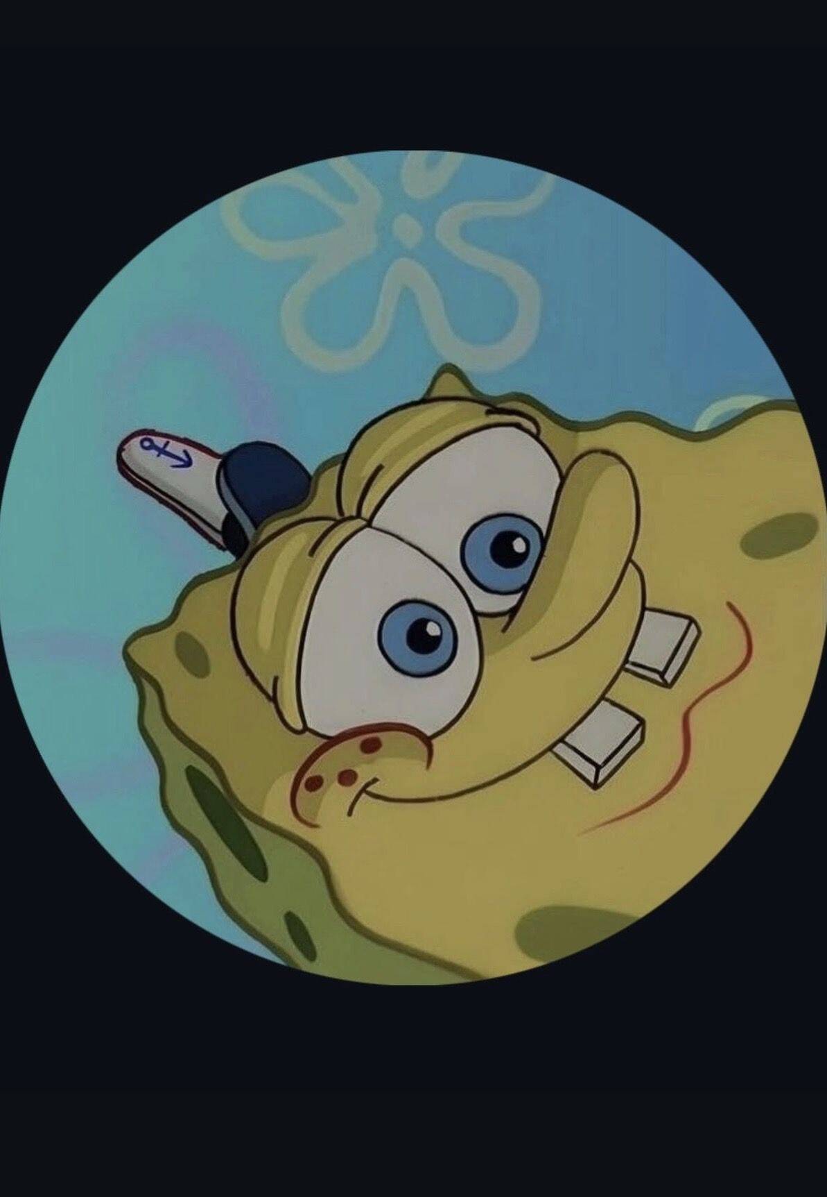 Spongebob pfp Profile Picture Goofy Smiling Face
