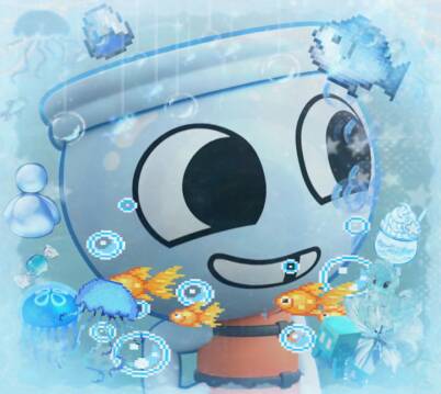 Dandy’s World pfp Profile Picture Aqua Adventure Toon
