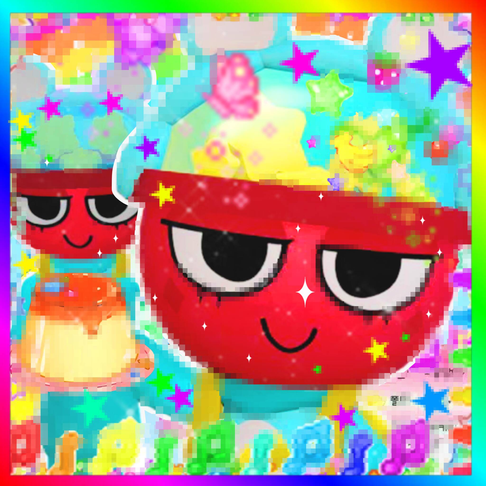 Dandy’s World pfp Profile Picture Sparkle Red Toon