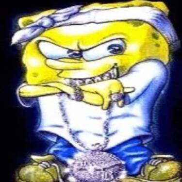 Spongebob pfp Profile Picture Cool Gangster Style
