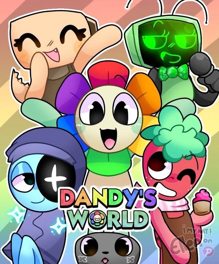 Dandy’s World pfp Profile Picture Colorful Toon Characters