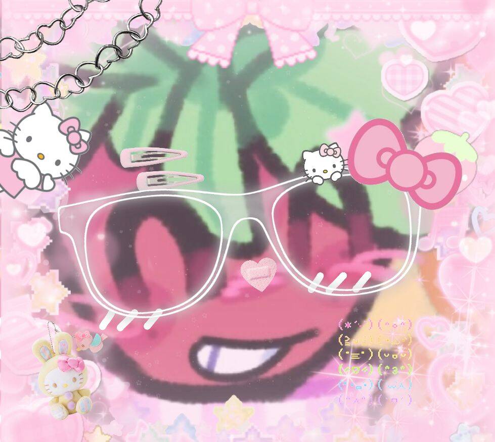 Dandy’s World pfp Profile Picture Kawaii Glasses Toon