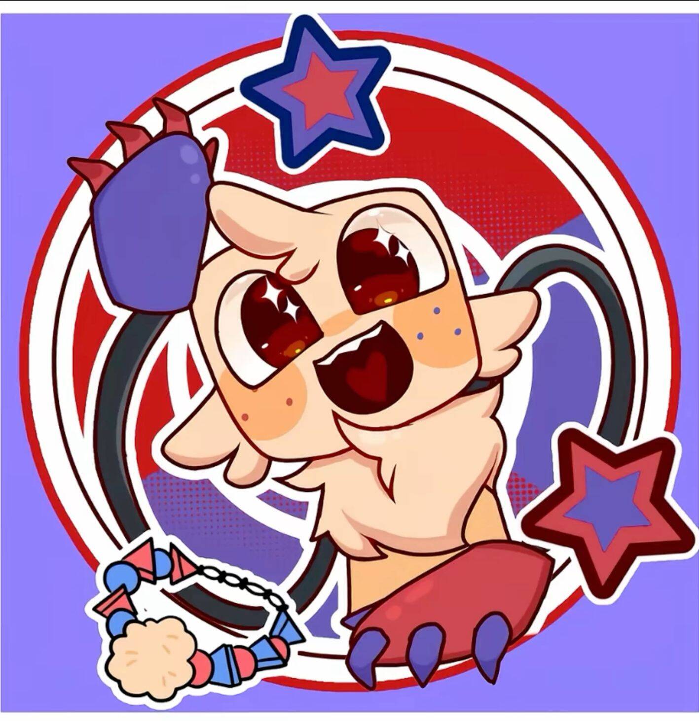 Dandy’s World pfp Profile Picture Starry Creature Toon