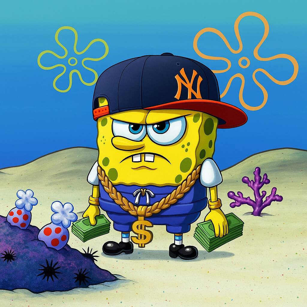 Spongebob pfp Profile Picture Cool Hip Hop Style