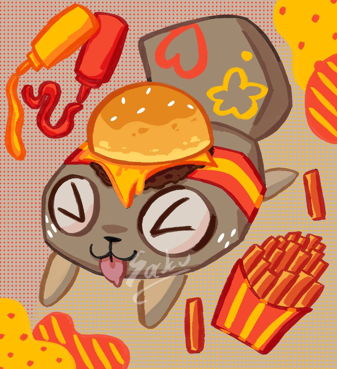 Dandy’s World pfp Profile Picture Burger Bliss Toon