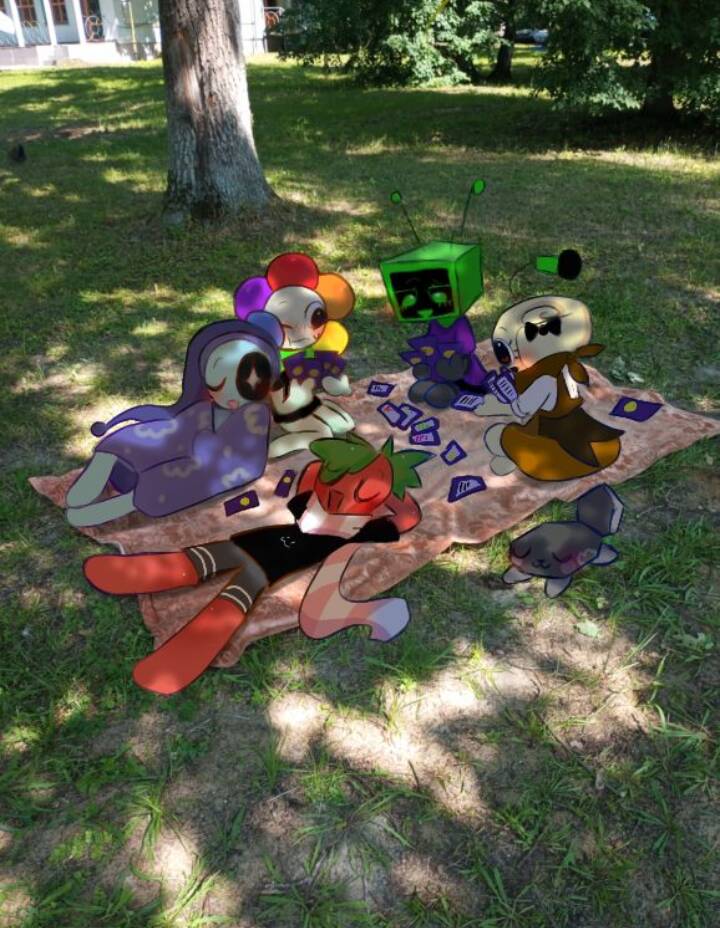 Dandy’s World pfp Profile Picture Picnic Toon
