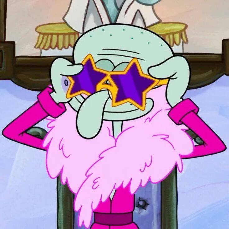 Spongebob pfp Profile Picture Squidward Stylish Star Glasses