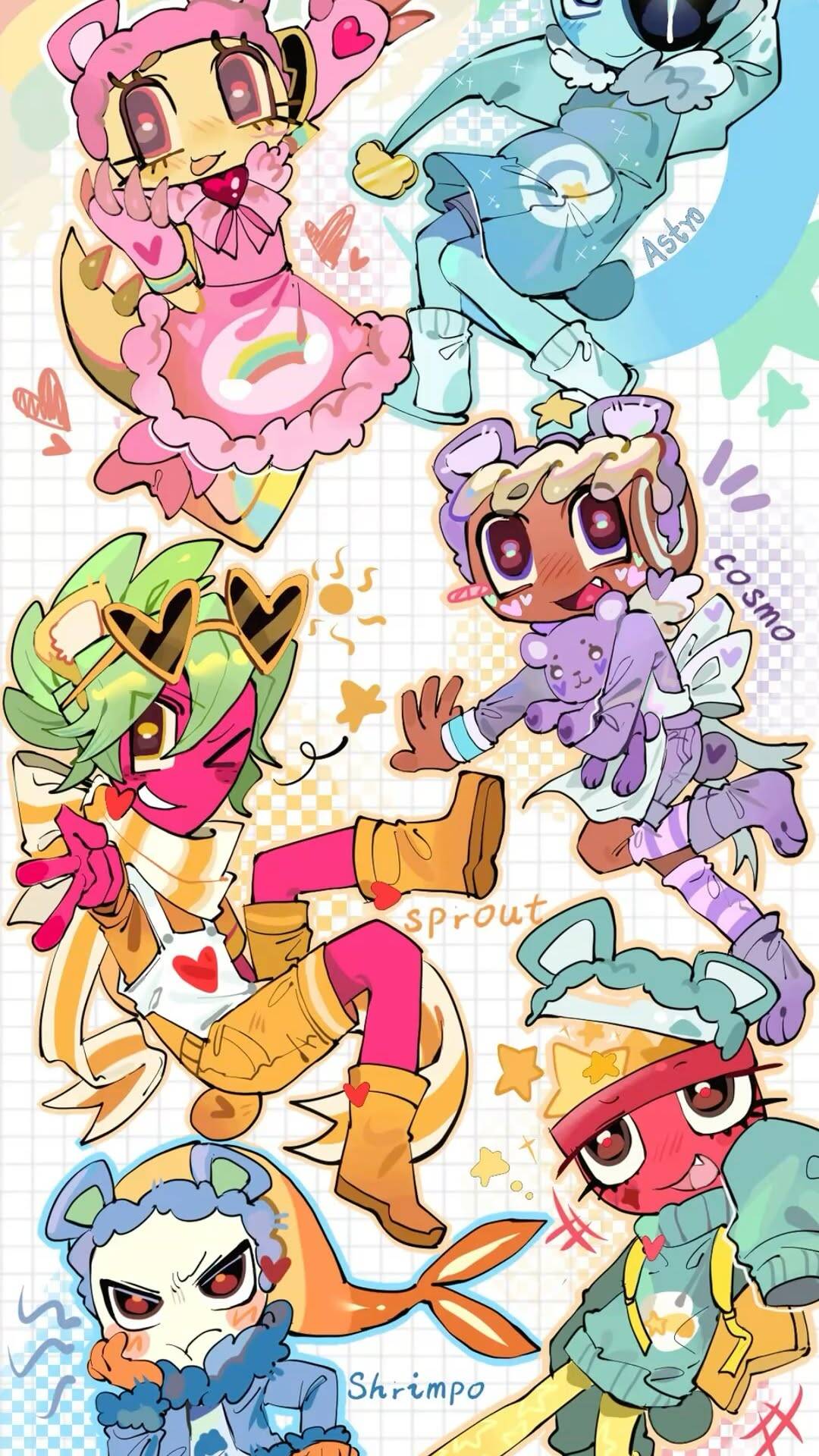 Dandy’s World pfp Profile Picture Colorful Toon Characters