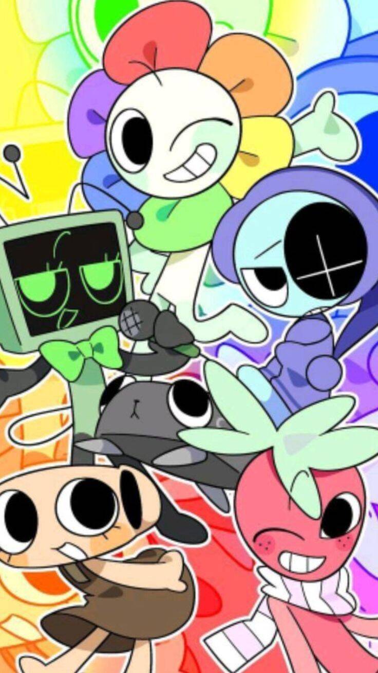 Dandy’s World pfp Profile Picture Colorful Toon Characters