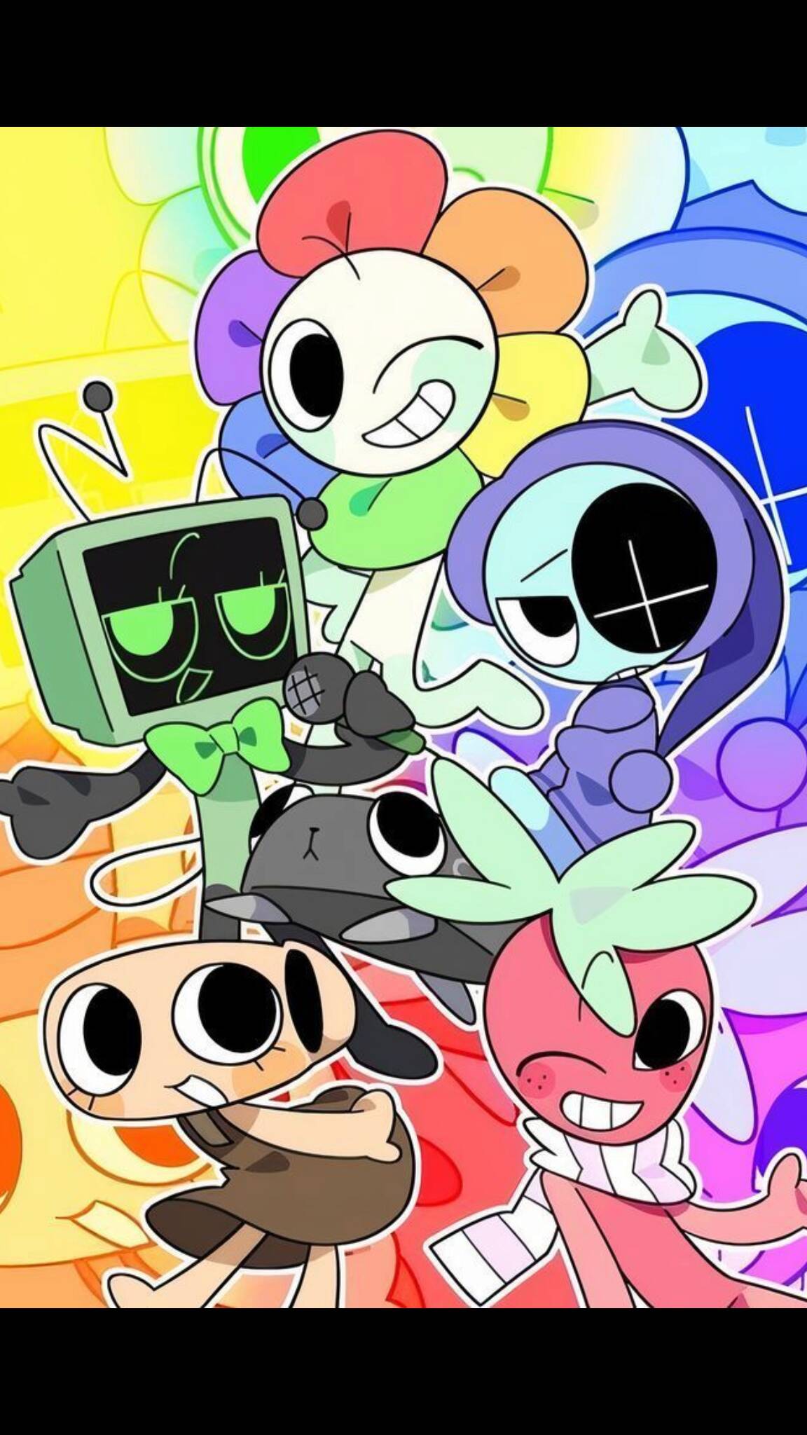 Dandy’s World pfp Profile Picture Colorful Toon Characters