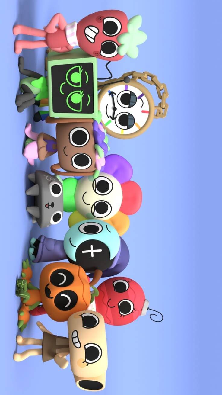 Dandy’s World pfp Profile Picture Colorful Toon Group