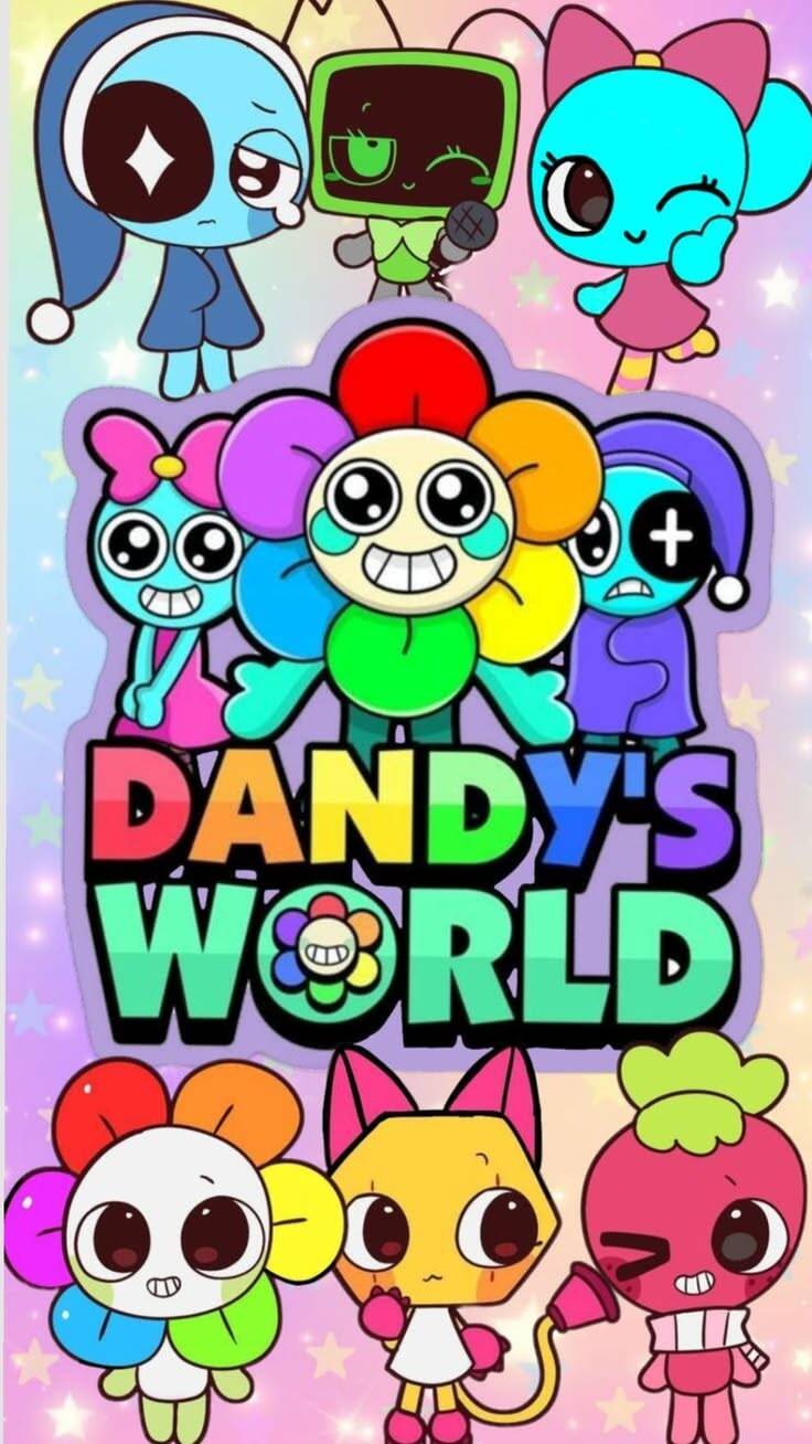 Dandy’s World pfp Profile Picture Rainbow Toon