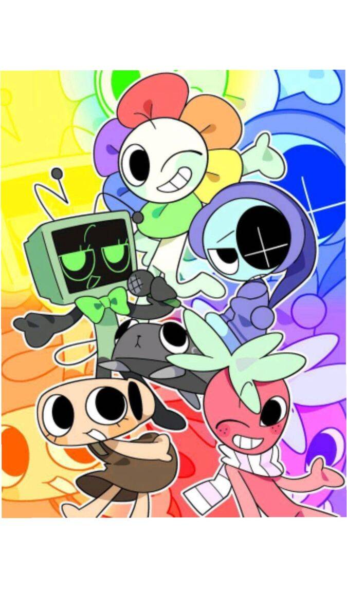 Dandy’s World pfp Profile Picture Rainbow Toon Squad