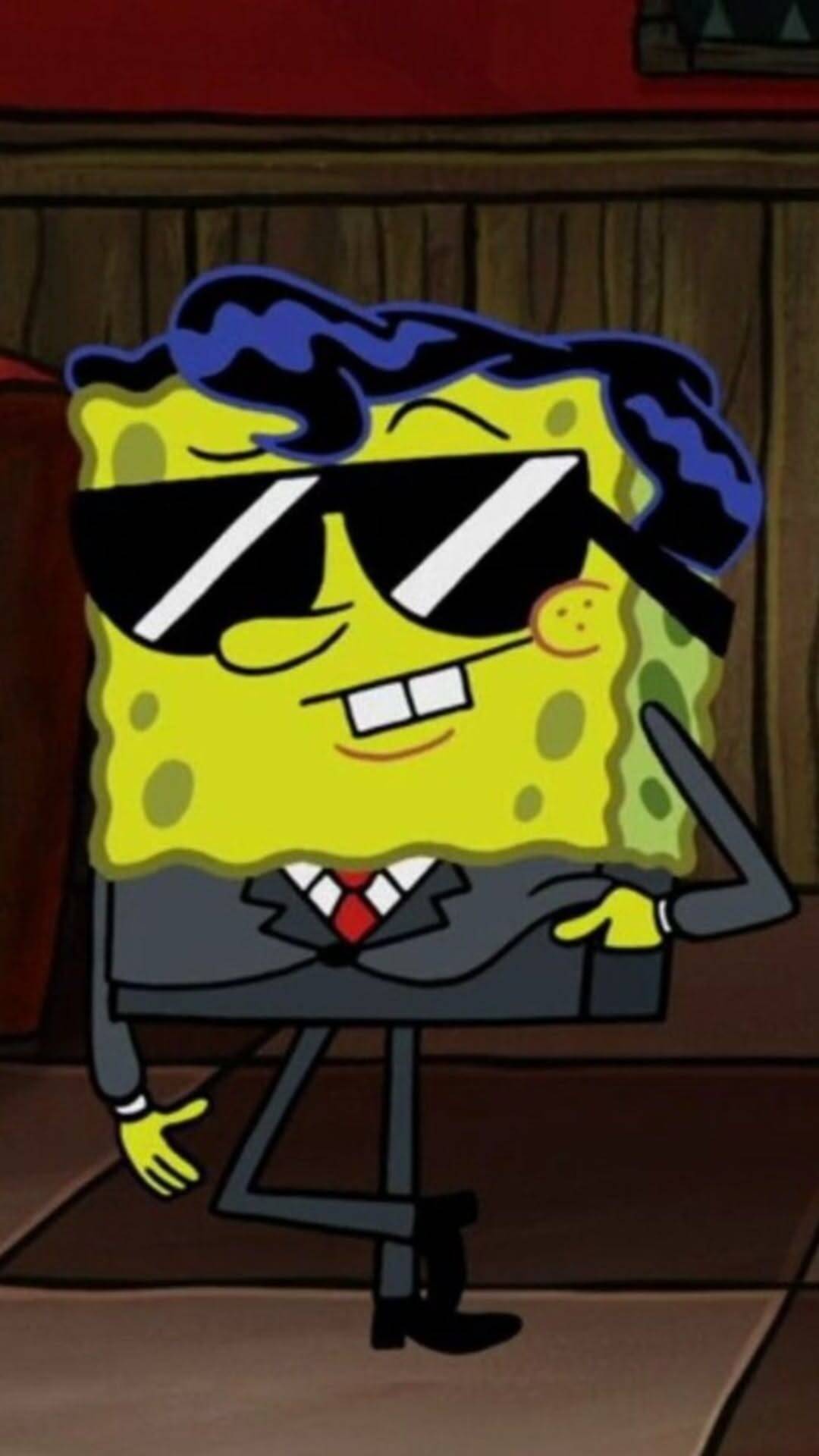Spongebob pfp Profile Picture Cool Sunglasses Suit