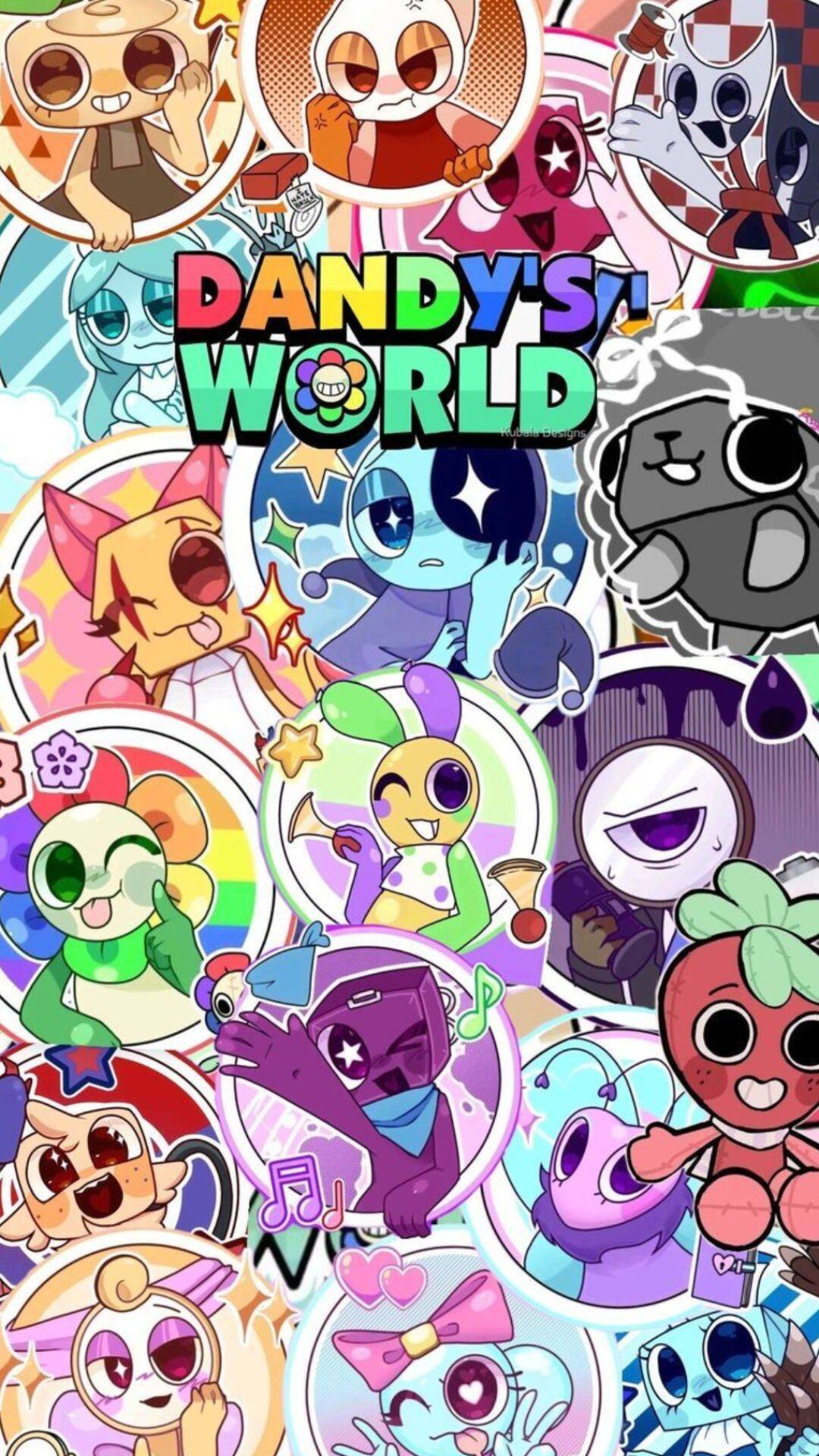 Dandy’s World pfp Profile Picture Colorful Toon Characters