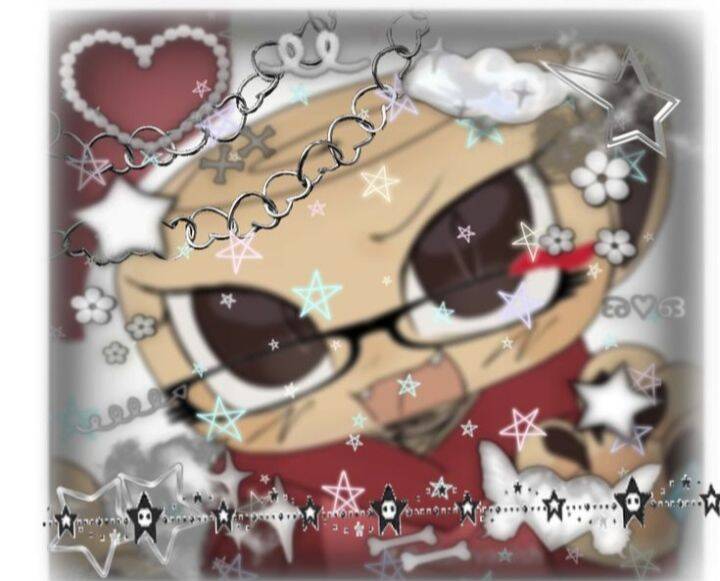 Dandy’s World pfp Profile Picture Starry Glasses Toon