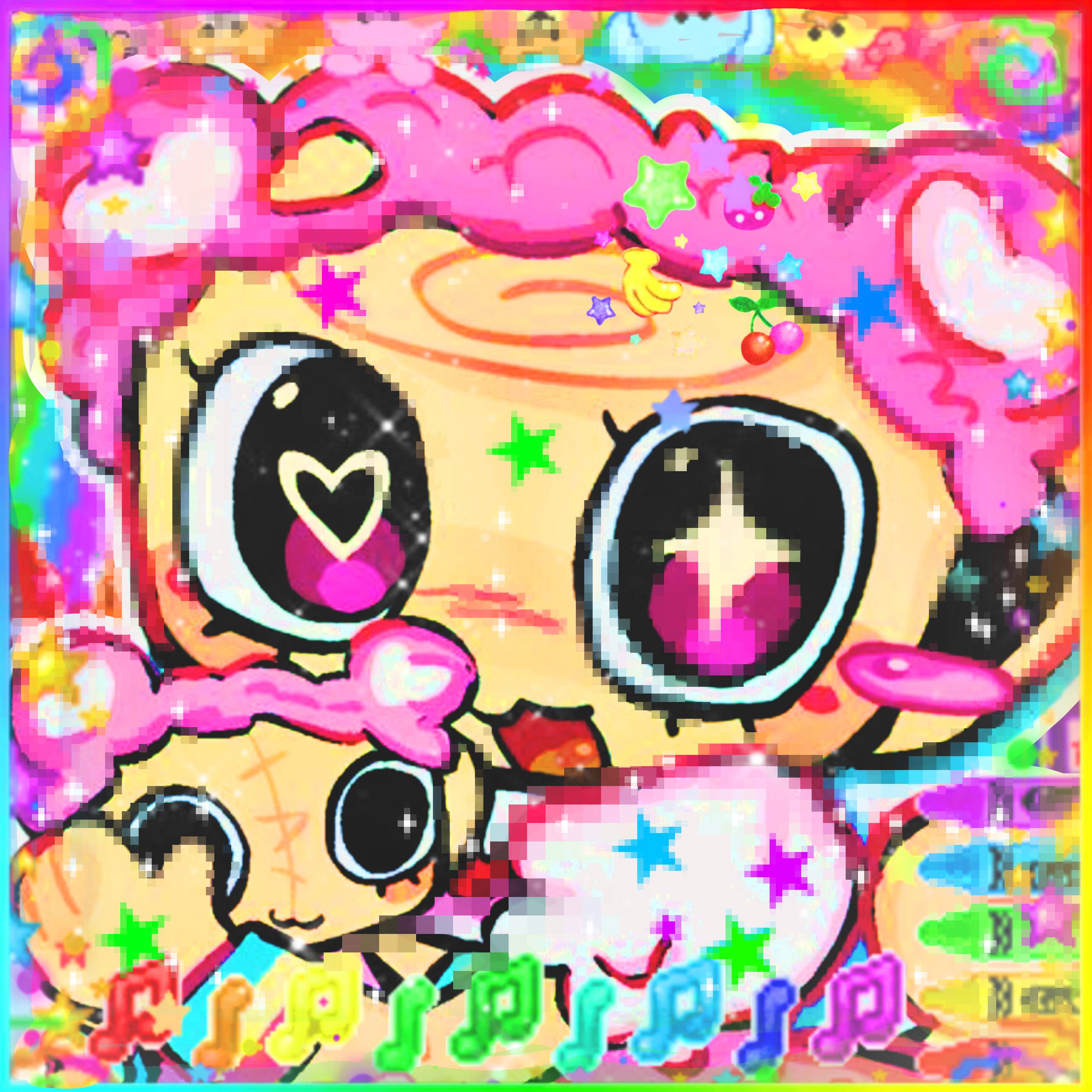 Dandy’s World pfp Profile Picture Rainbow Kawaii Toon