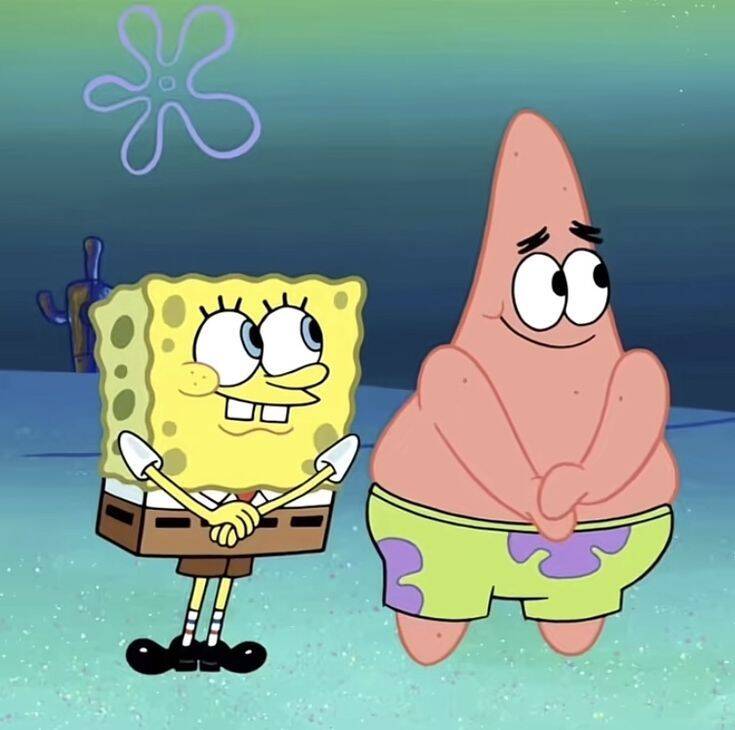 Spongebob pfp Profile Picture with Patrick Best Friend