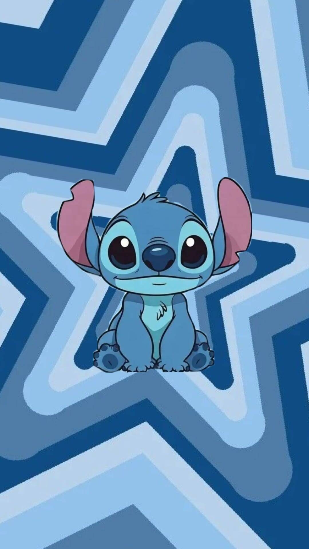 Stitch pfp Profile Picture Cute Starry Background