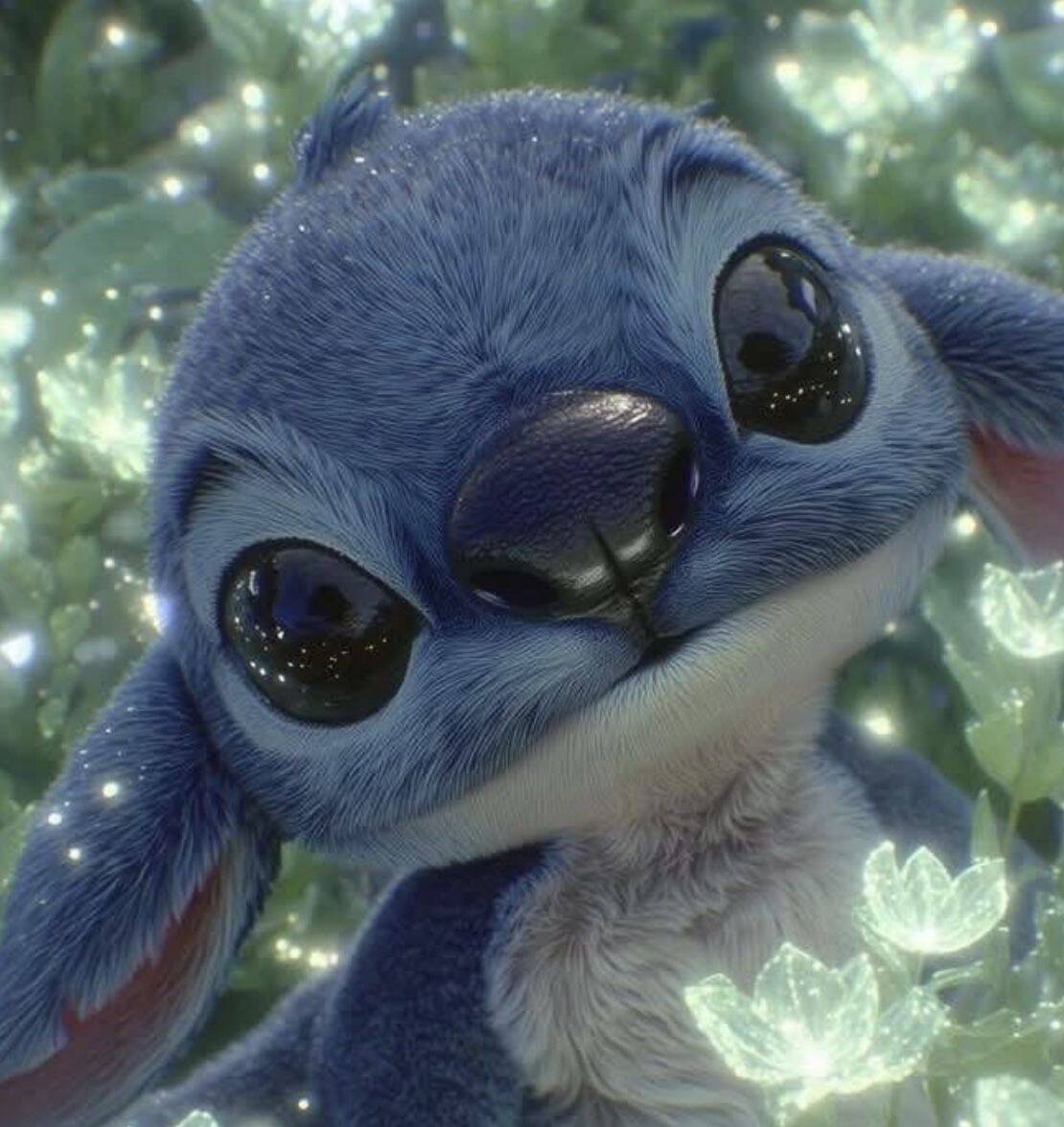 Stitch pfp Profile Picture Cute Sparkling Eyes