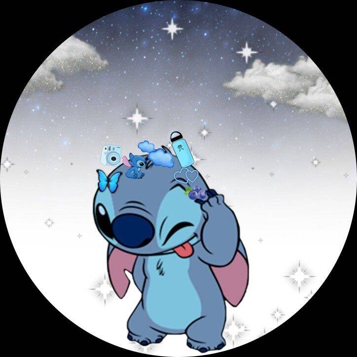 Stitch pfp Profile Picture Whimsical Starry Night