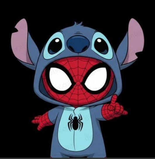 Stitch pfp Profile Picture Spider Costume
