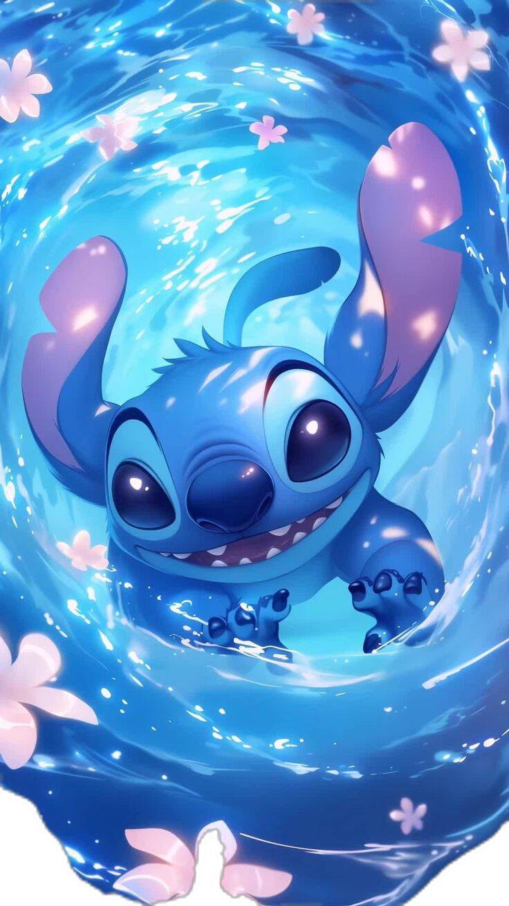 Stitch pfp Profile Picture Aesthetic Ocean Wave