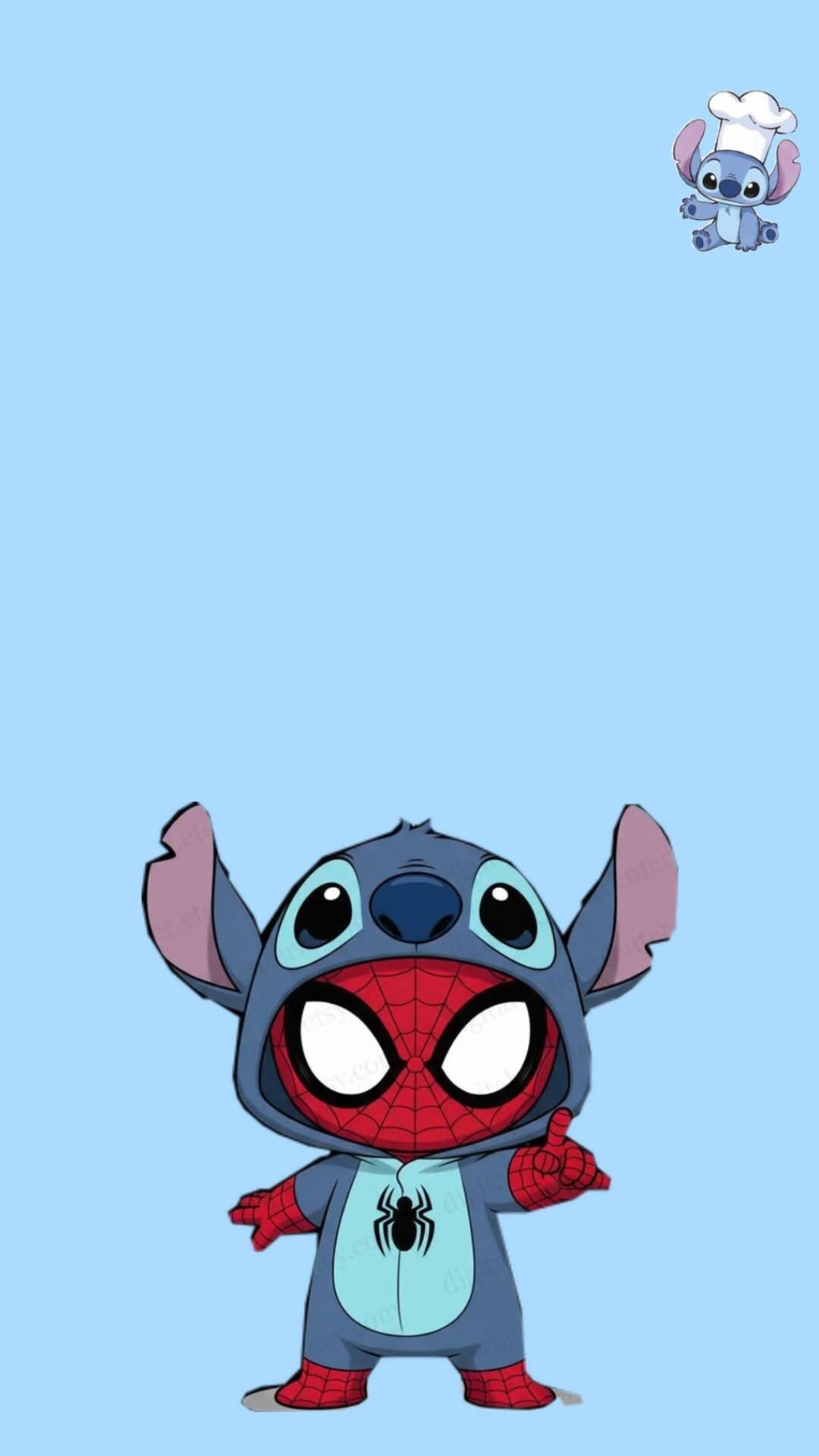 Stitch pfp Profile Picture Spider Man Costume