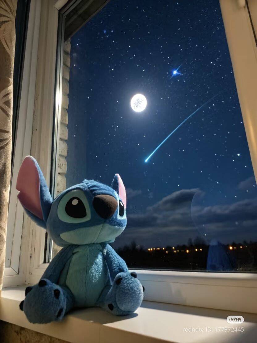 Stitch pfp Profile Picture Stargazing Night Sky
