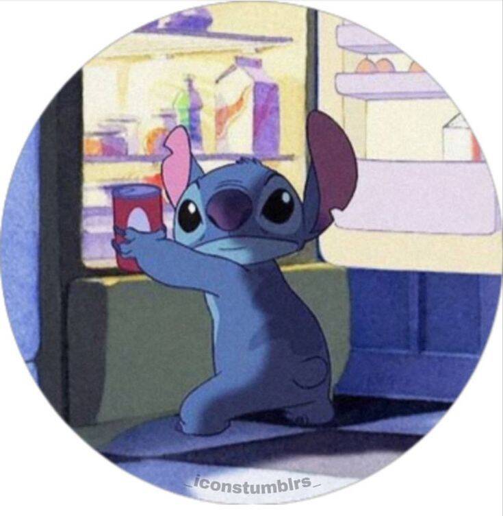 Stitch pfp Profile Picture Midnight Snack Adventure