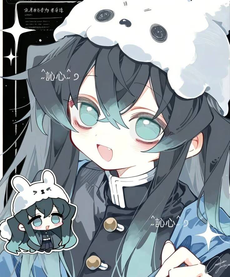 Demon Slayer pfp Profile Picture Cute Chibi Character