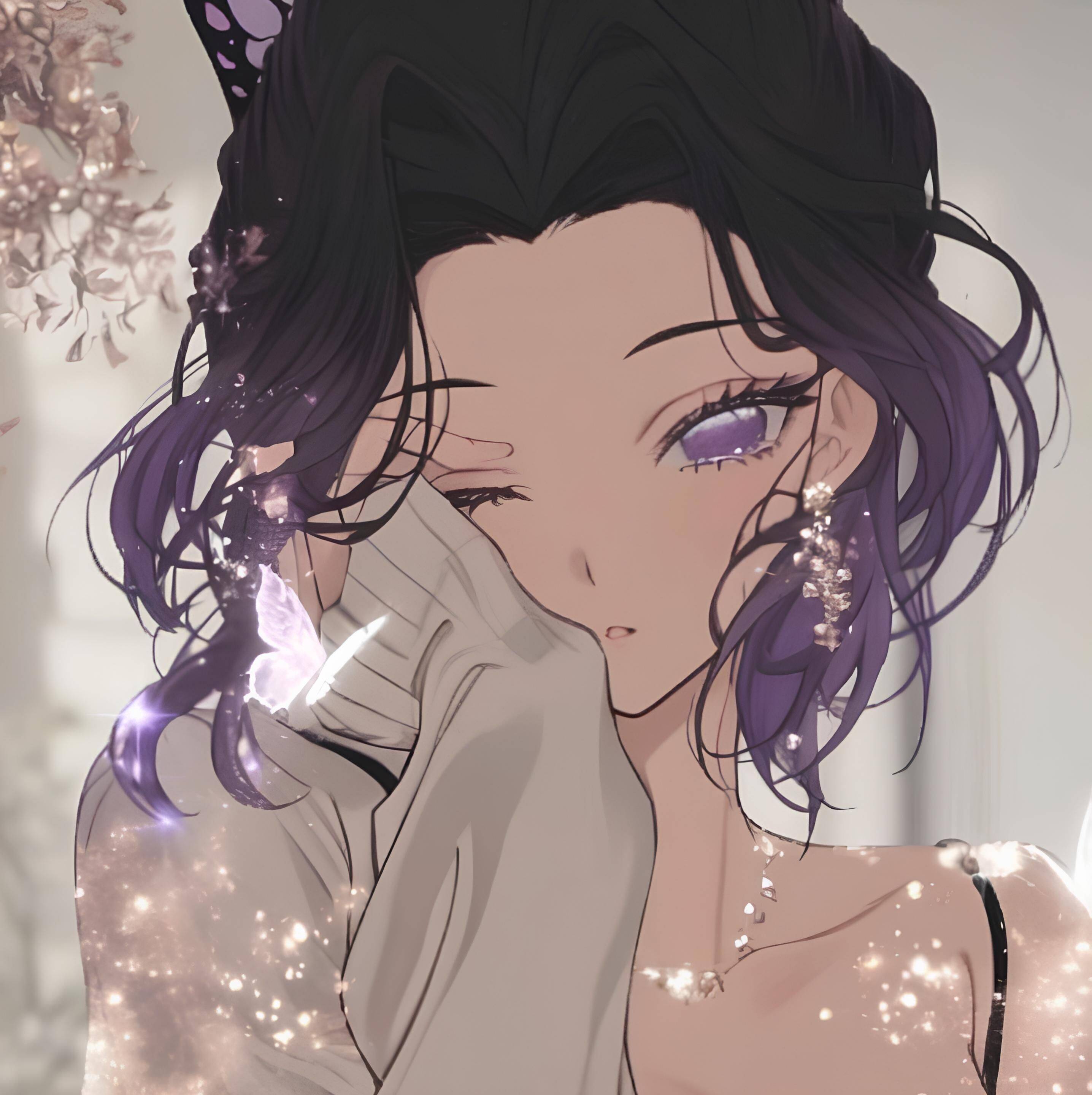 Demon Slayer pfp Profile Picture Shinobu Kocho Butterfly