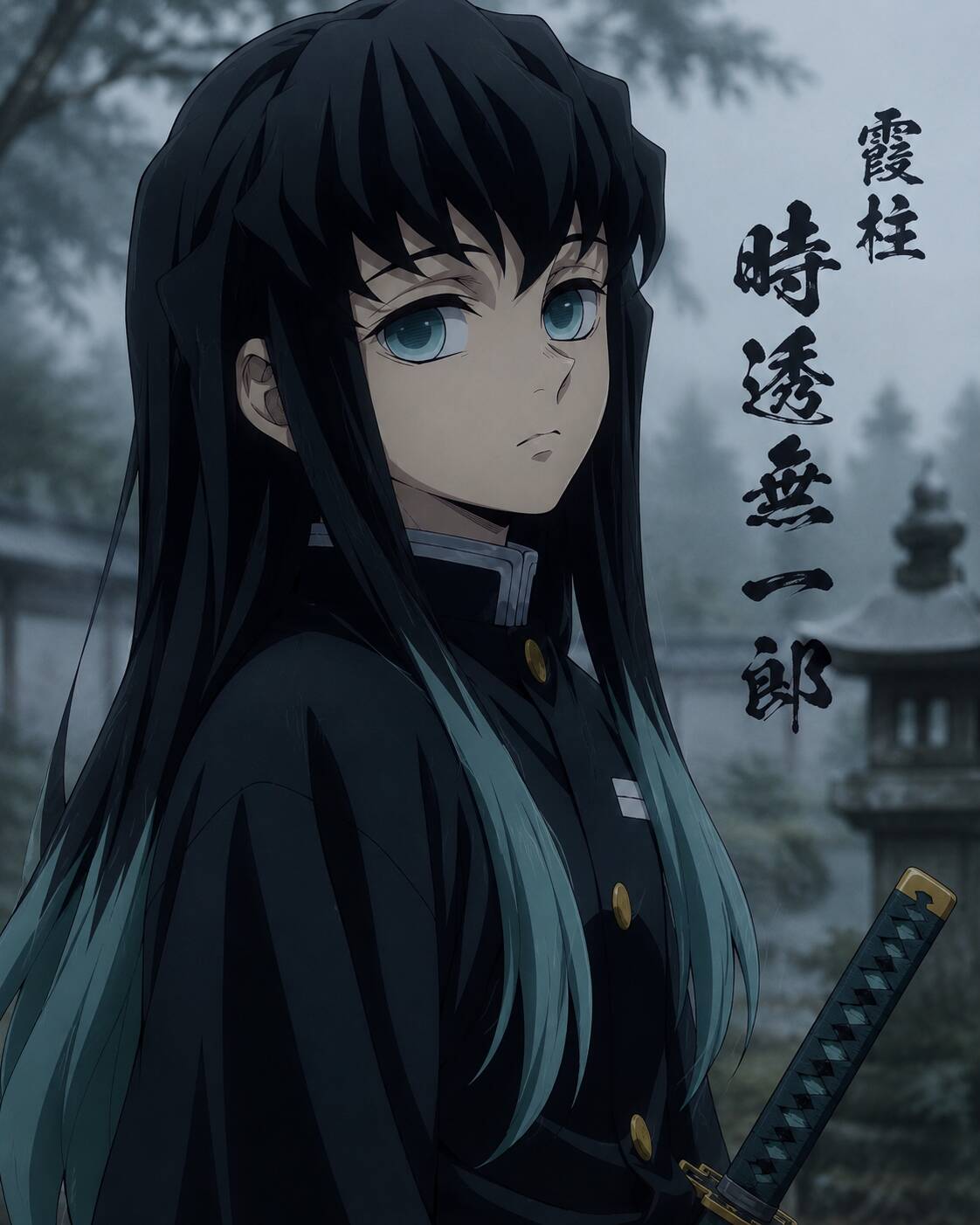 Demon Slayer pfp Profile Picture Muichiro Mist Hashira