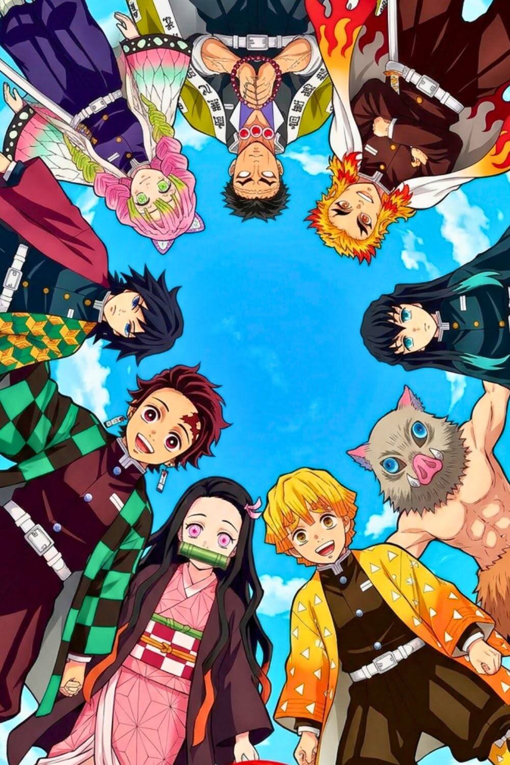 Demon Slayer pfp Profile Picture Hashira Group Circle