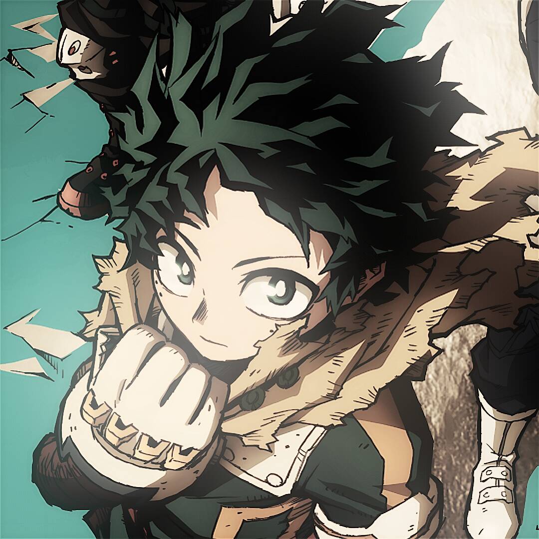 Deku pfp Profile Picture Heroic Pose My Hero Academia