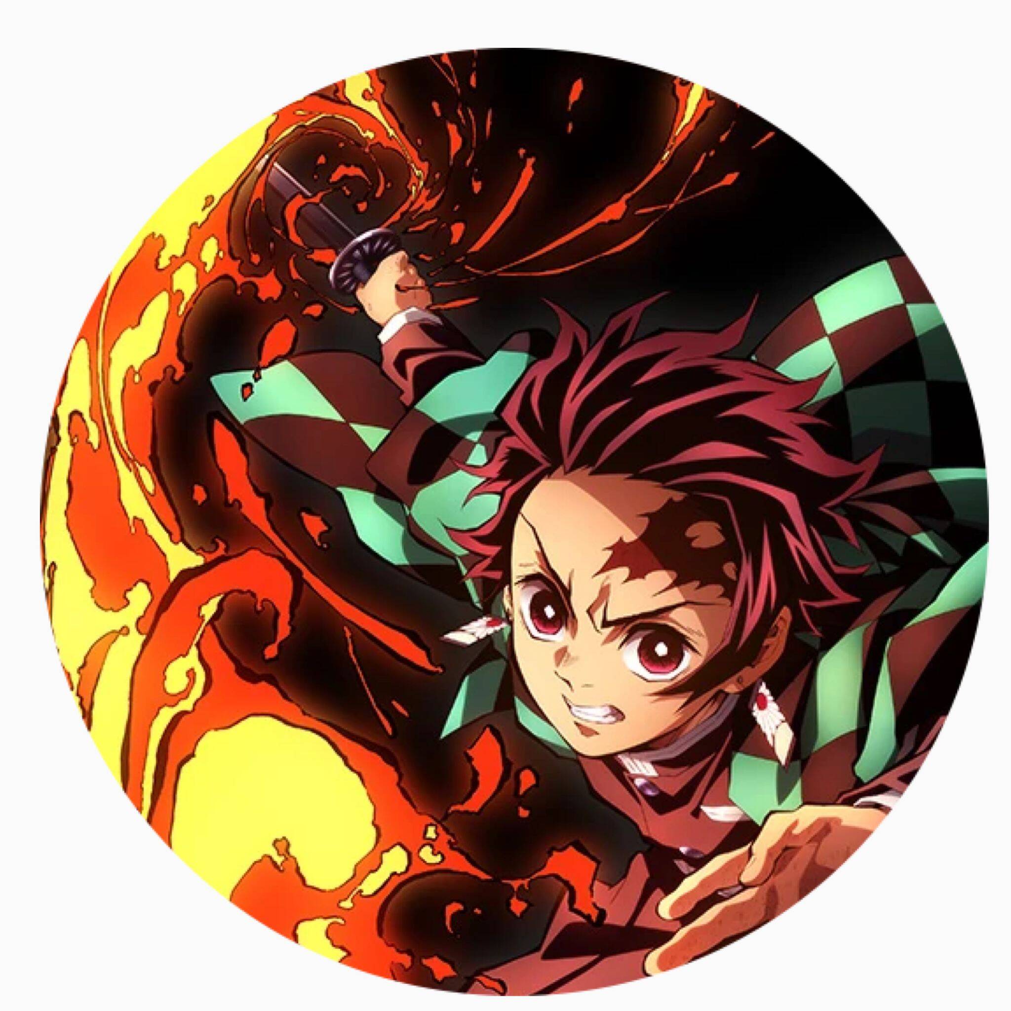 Demon Slayer pfp Profile Picture Tanjiro Fire Breathing