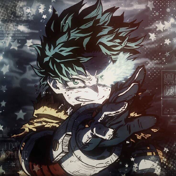 Deku pfp Profile Picture Heroic Pose