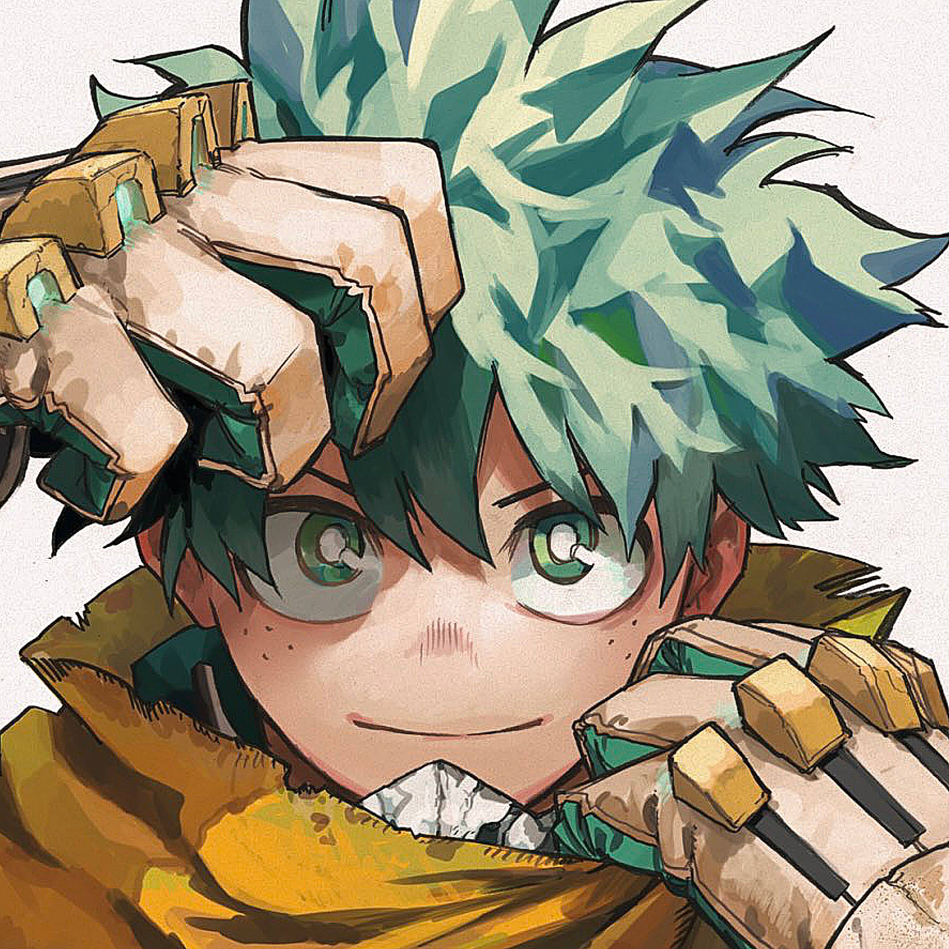 Deku pfp Profile Picture My Hero Academia Green Hair