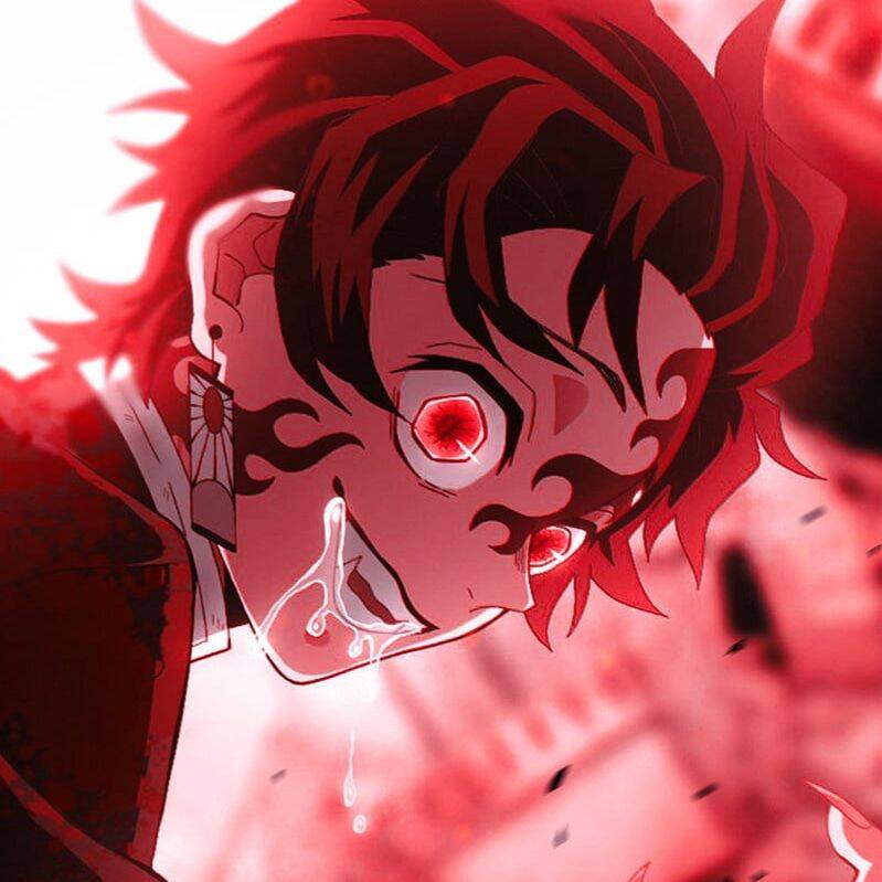 Demon Slayer pfp Profile Picture Tanjiro Demon Form